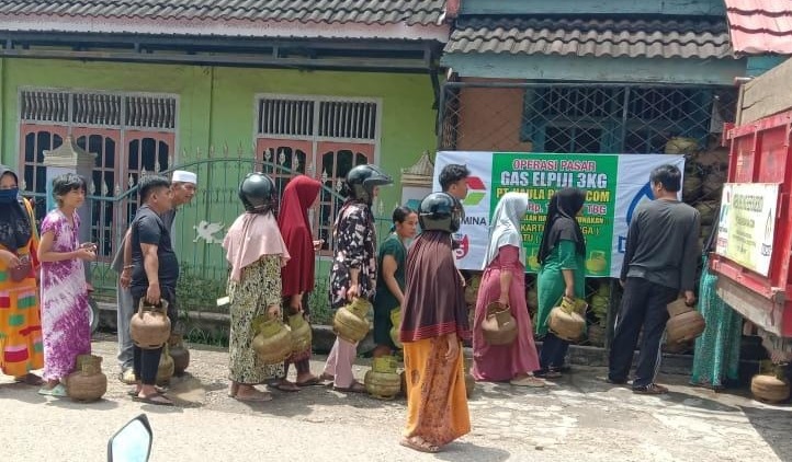 PJ Bupati Merangin H Mukti: Jelang Idul Fitri, Kita OP Gas 3 Kg di Kecamatan