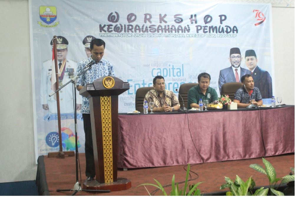 Workshop Kewirausahaan Pemuda Tahun 2024 Dispora Provinsi Jambi