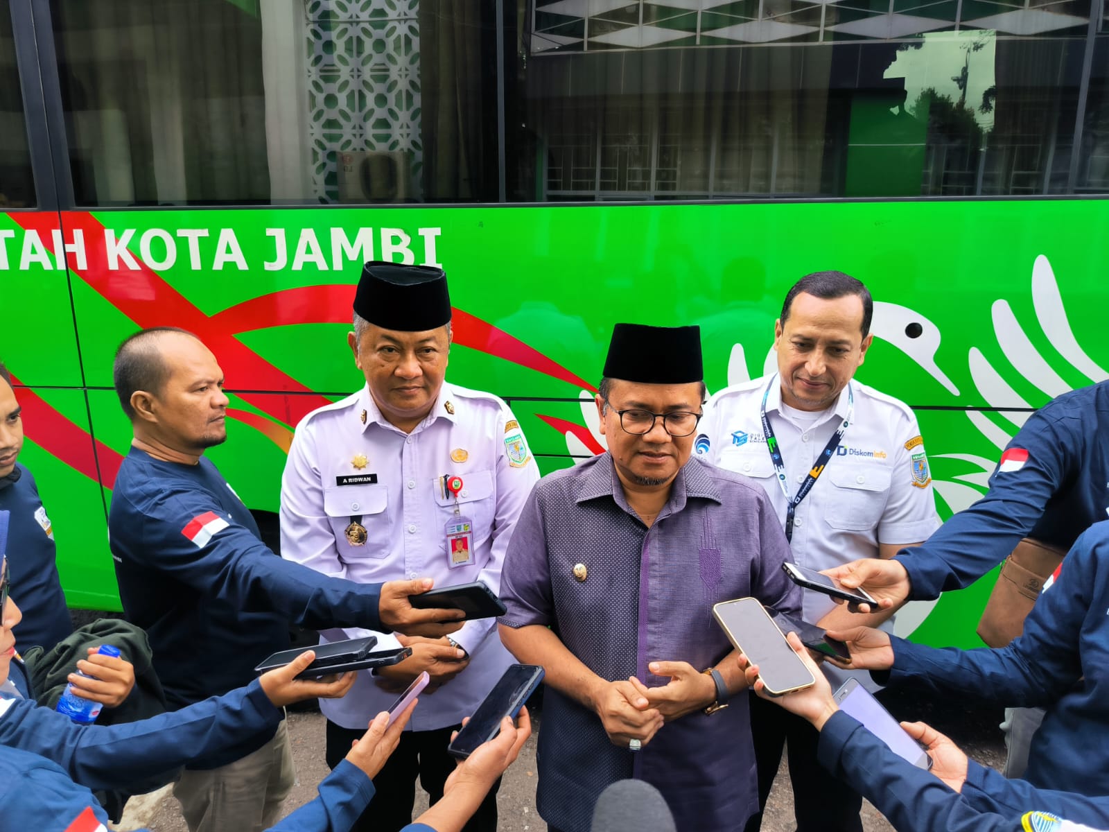 Wawako Maulana Lepas IWAKO Studi Pers ke Lampung, Apreresiasi Kinerja Jurnalis