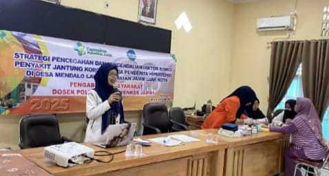 Pengabmas Strategi Pencegahan dan Pengendalian Hipertensi Poltekkes Kemenkes Jambi