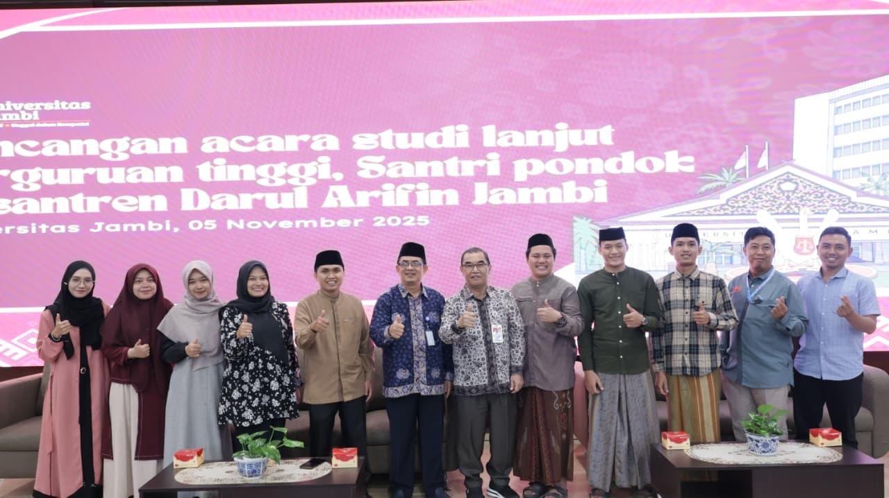 UNJA dan Ponpes Darul Arifin Gelar Studi Lanjut Perguruan Tinggi, Perkuat Akhlak Pendidikan Tinggi