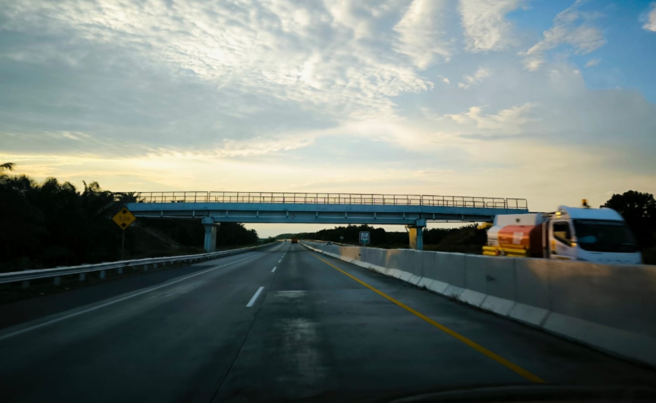 Lokasi Gerbang Tol Dharmasraya - Rengat 10 Kilometer dari Batas Bungo, Jambi Untung Banyak