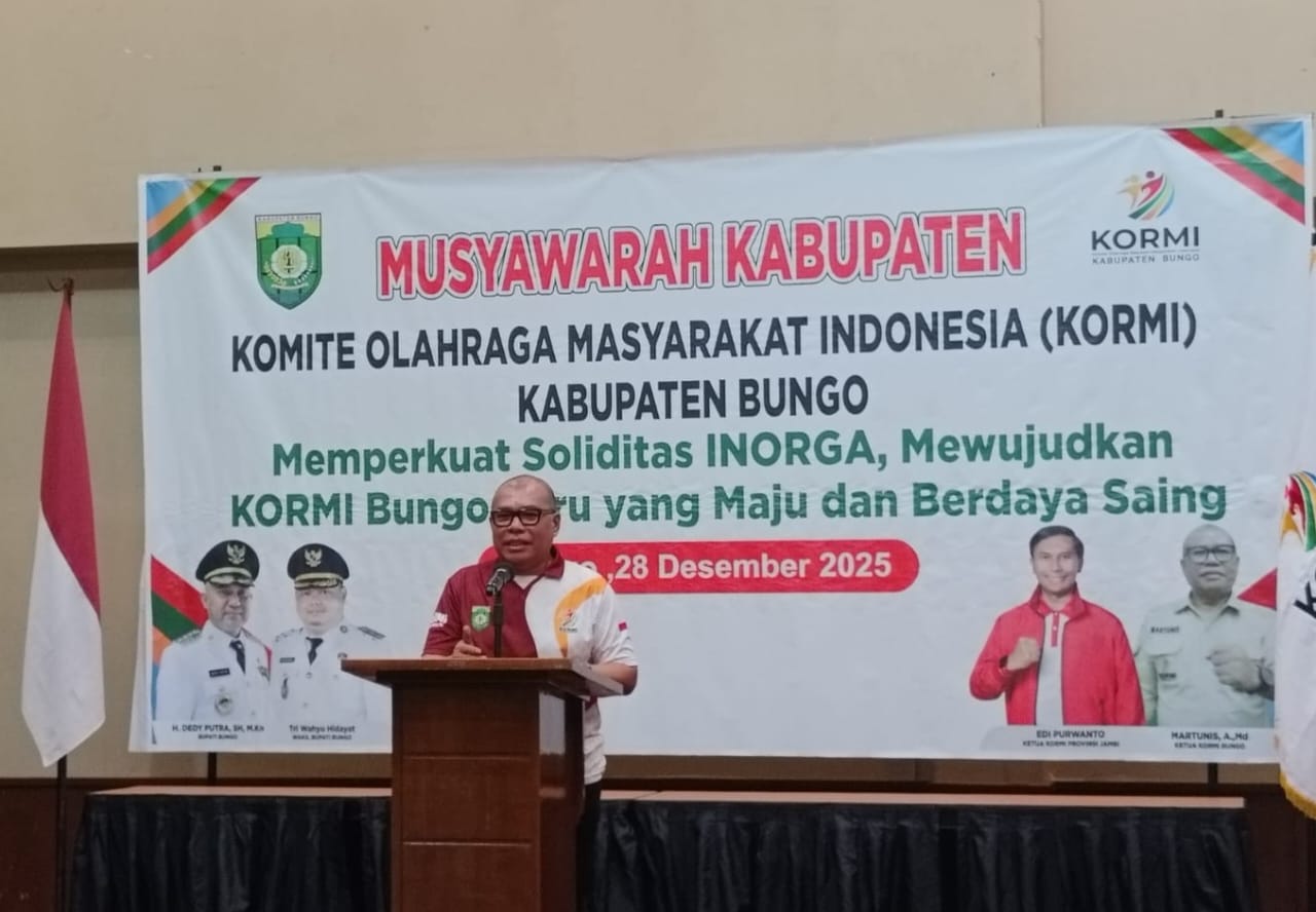 Muskab ke-2 KORMI Bungo, Martunis Kembali Terpilih jadi Ketua Umum