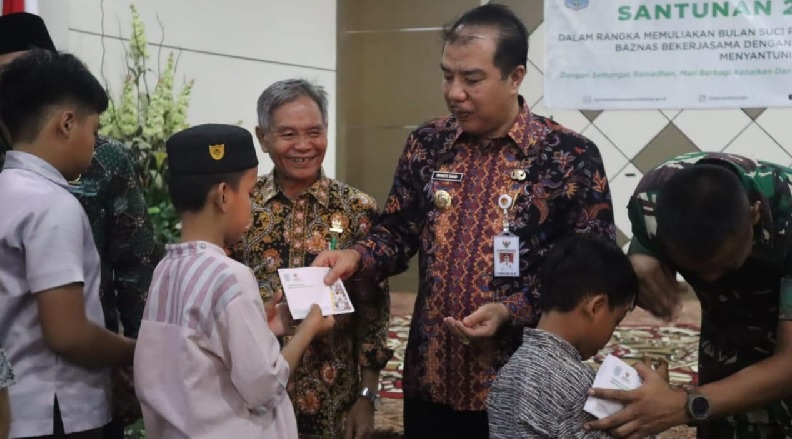 Pj Bupati Merangin H Mukti: Santuni Anak Yatim Merupakan Kewajiban