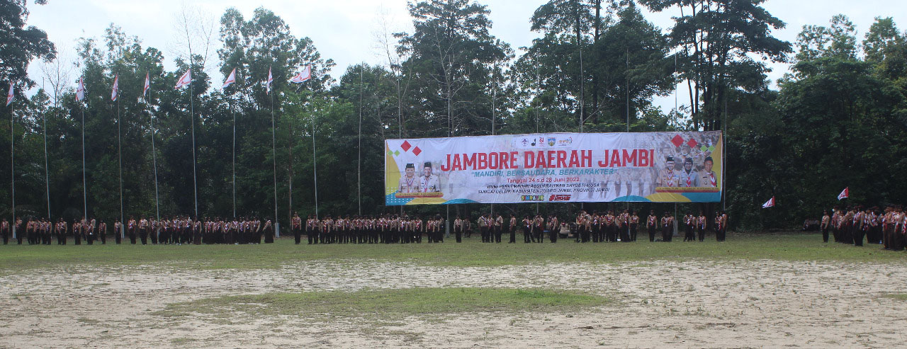 Jambore Daerah Jambi Resmi Dibuka