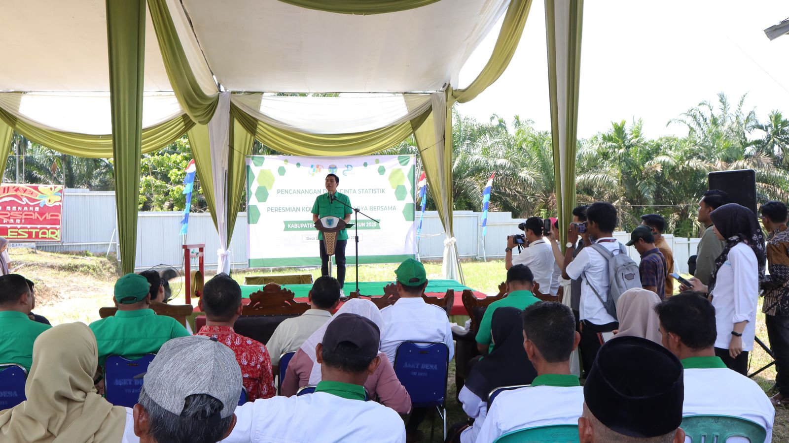 Pencanangan Desa Cinta Statistik, Fadhil Arief Harapkan Aparatur Desa Susun Program dengan Data