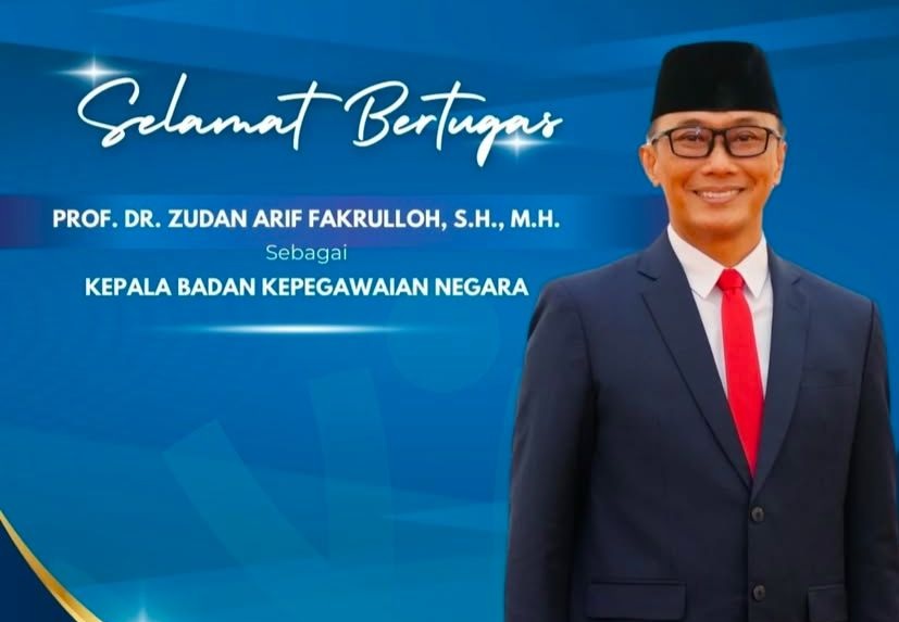 Prof. Zudan Arif Fakrulloh Resmi Dilantik Jadi Kepala BKN