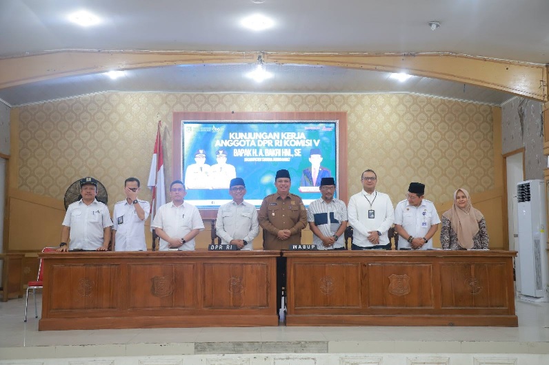 Wabup Katamso Terima Kunjungan Reses Komisi V DPR RI, Usulkan Percepatan Infrastruktur Strategis