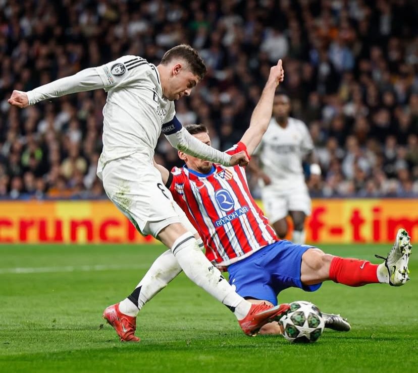 Leg Pertama 16 Besar Liga Champions, Real Madrid Tundukkan Atletico Madrid 2-1