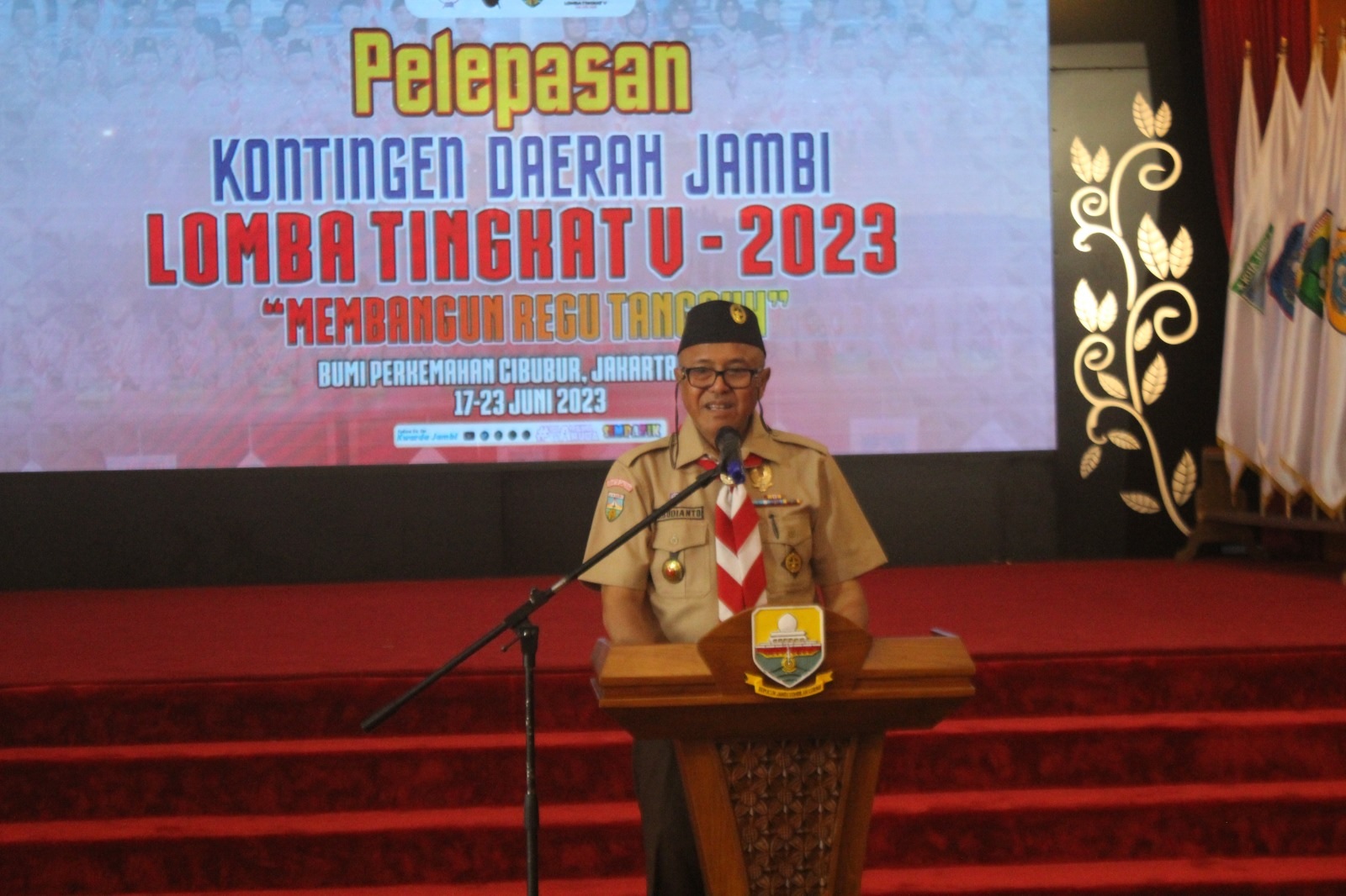 Raih Juara, Gubernur Bakal Siapkan Reward bagi Kontingen Daerah Jambi LT V 