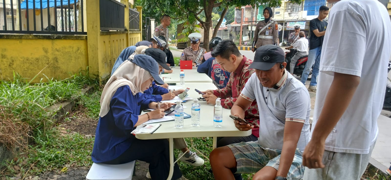 Tekan Tunggakan Pajak, Samsat, BPPRD dan Polisi Gelar Razia Pajak Kendaraan