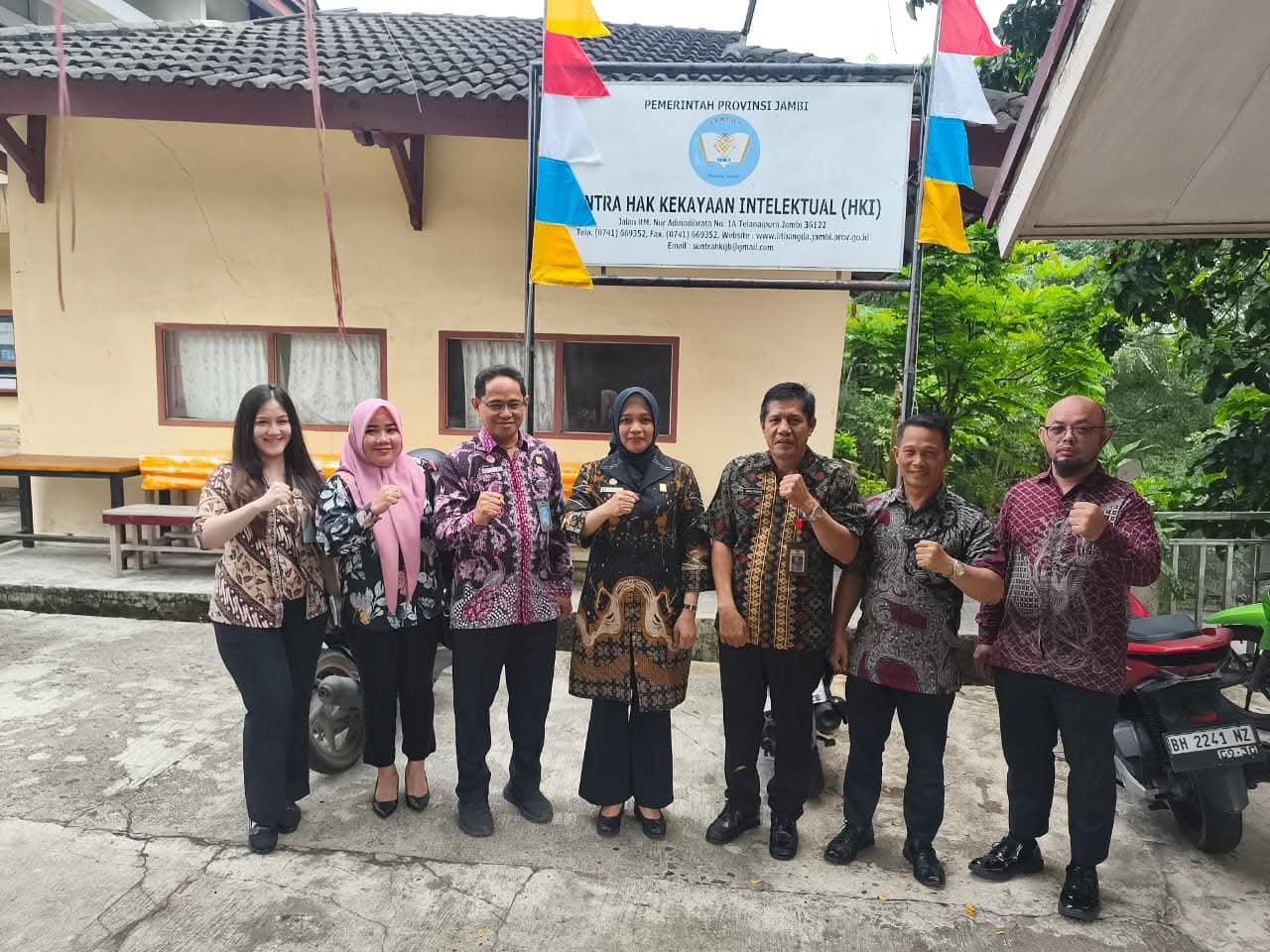 Menuju 1.000 Hak Cipta, Kanwil Kemenkum Jambi dan BRIDA Mulai Inventarisasi Potensi Karya