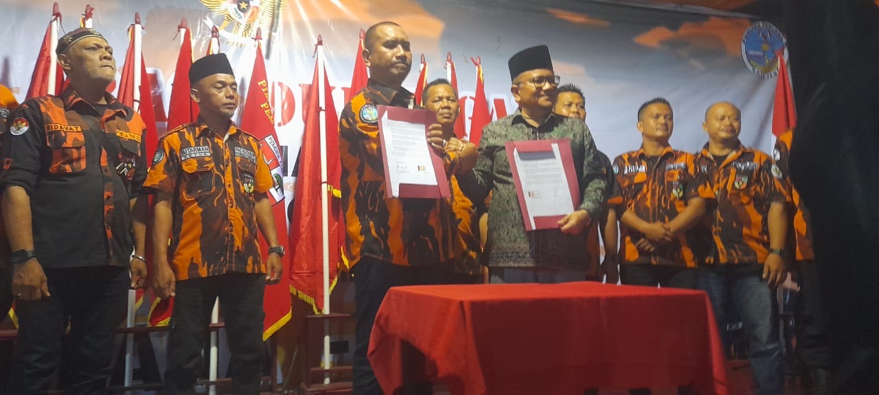 Seluruh Jaringan akan Dikerahkan, MPC Pancasila Deklarasi Dukung Pasangan Maulana-Diza untuk Walikota Jambi