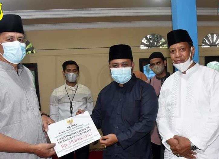 Wakil Bupati Tanjabtim Kunjungi Masyarakat Rantau Rasau