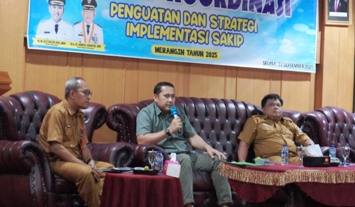 H M Syukur Pimpin Rakor Penguatan dan Strategi Implementasi SAKIP