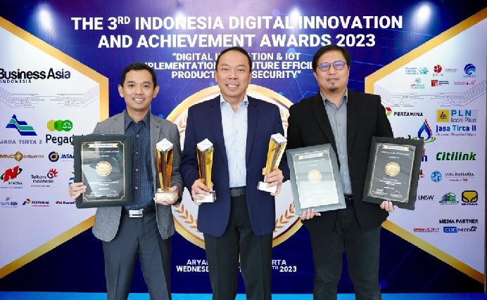Jasa Raharja Raih Tiga Penghargaan di Ajang Indonesia Digital Innovation and Achievement Awards 2023