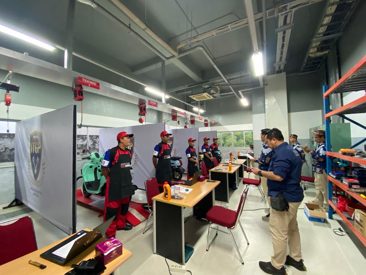 20 Teknisi Terbaik Yamaha Jambi Beradu Skill Diajang ITGP 2025