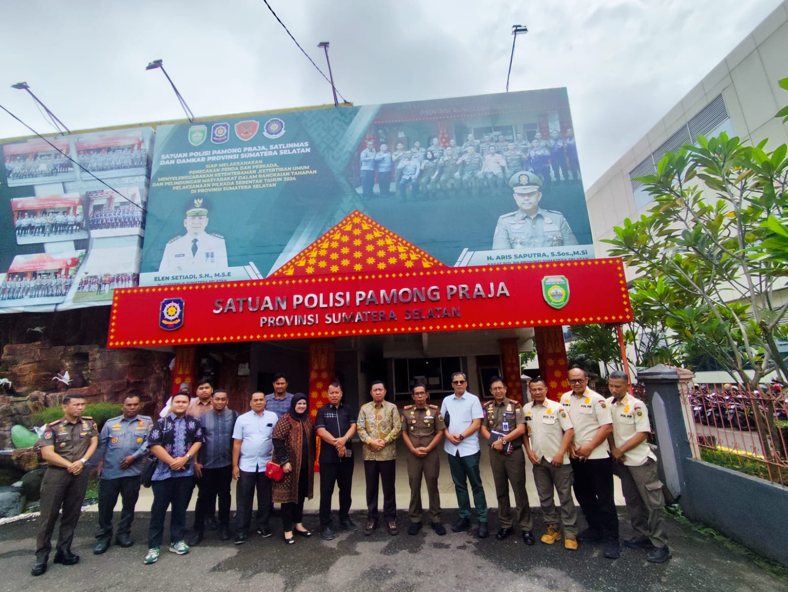 Bahas Penegakan Perda dan Upaya Meningkatkan PAD, Komisi I DPRD Jambi Studi Banding ke Satpol PP Sumsel