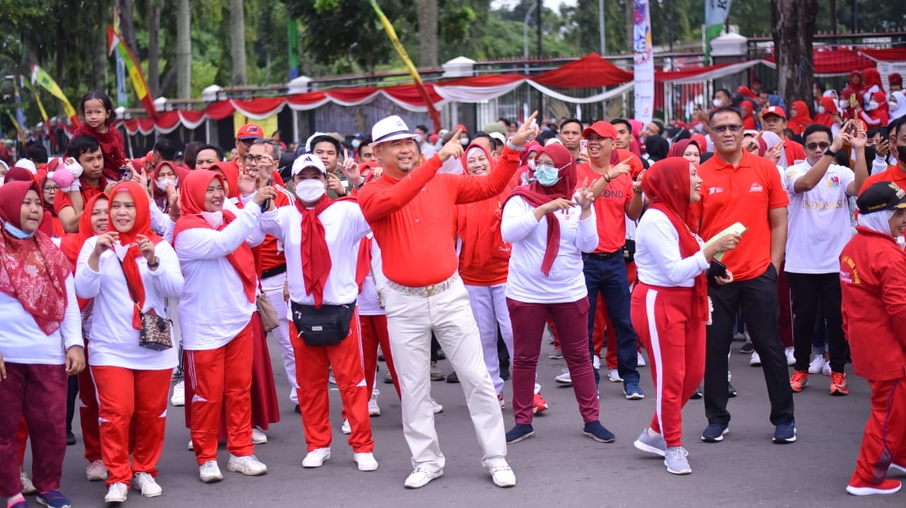 Semarak Merah Putih Kota Jambi, Pemkot Suguhkan Hiburan Rakyat dan Geliatkan Ekonomi Kreatif-UMKM 