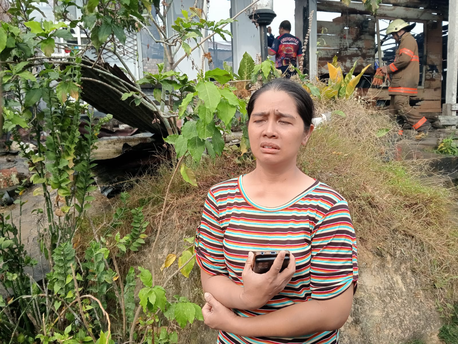 Kebakaran di Solok Sipin, Penghuni Menyelamatkan diri Tanpa Sempat Selamatkan Harta Benda