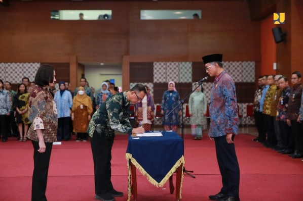 Menteri PU Dodi Hangggodo Lantik 6 Pejabat Eselon I, Berikut Nama-Namanya