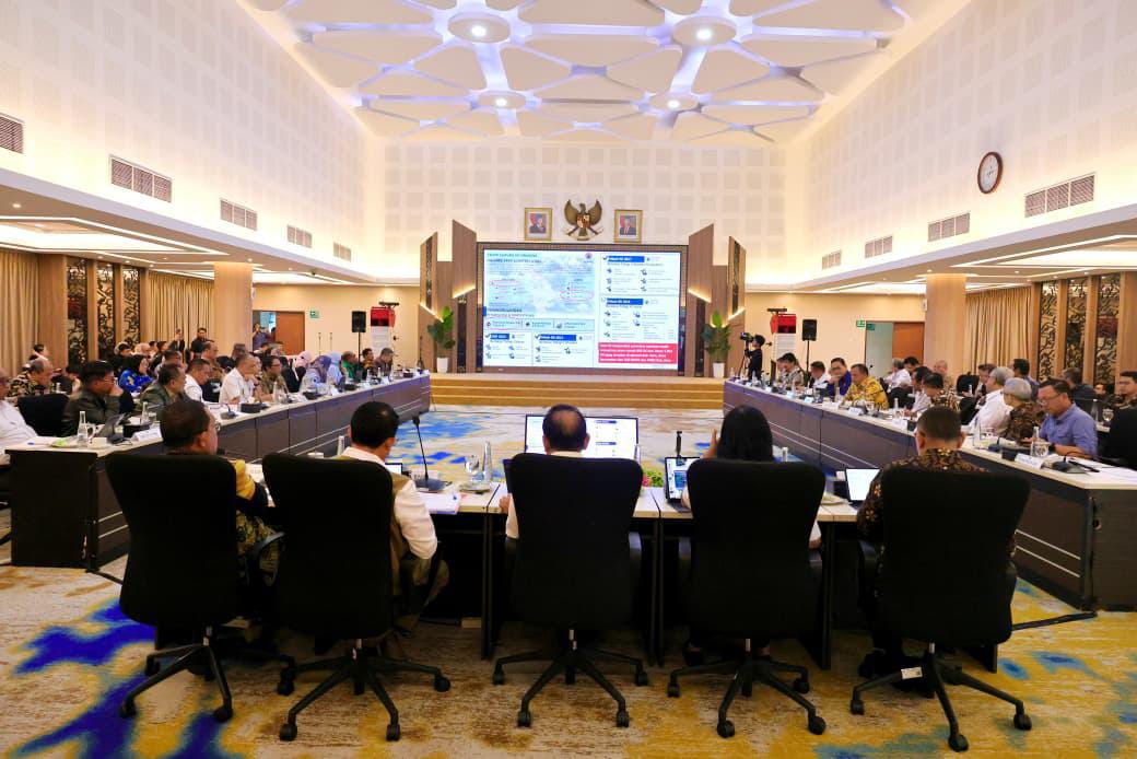 Wamen Ossy Laporkan Progres Pengadaan Tanah untuk Huntap Warga Terdampak Erupsi Gunung Lewotobi Laki-laki