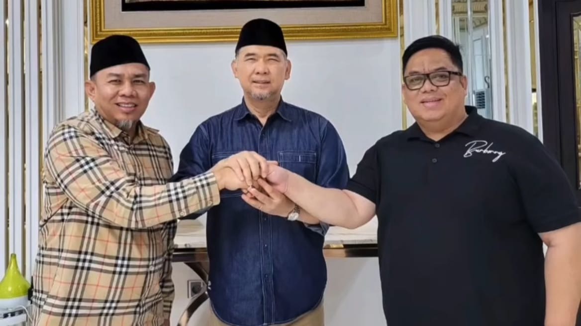 Ditemui HAR dan Guntur, Fasha Yakin Keduanya Bisa Lanjutkan Pembangunan Kota Jambi