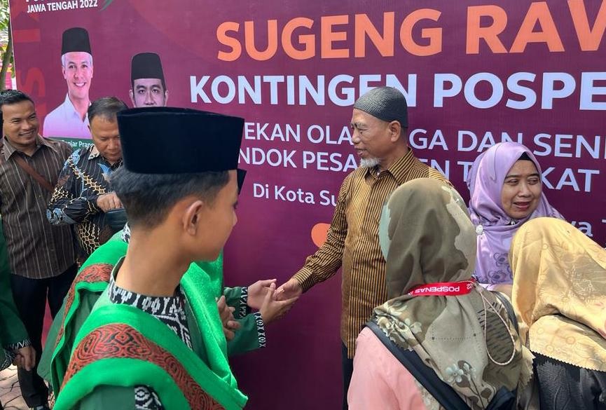 H Mashuri Ajak Santri Junjung Tinggi Sportivitas