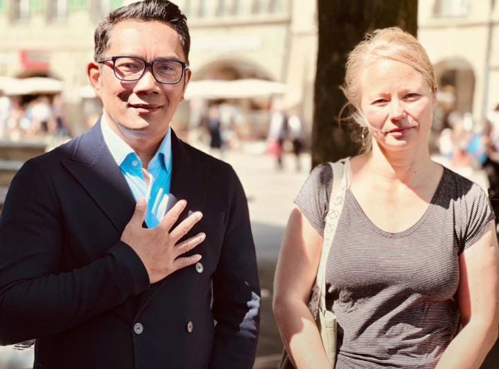 Ridwan Kamil Temui Guru SD di Swiss yang Menemukan Jenazah Eril