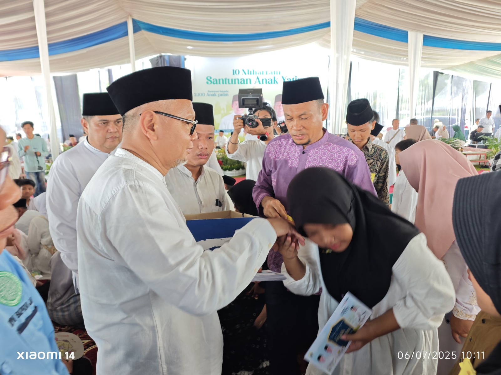 Peringati 10 Muharram, Bank Jambi Salurkan TJSL Rp. 200 Juta bagi Anak Yatim Piatu