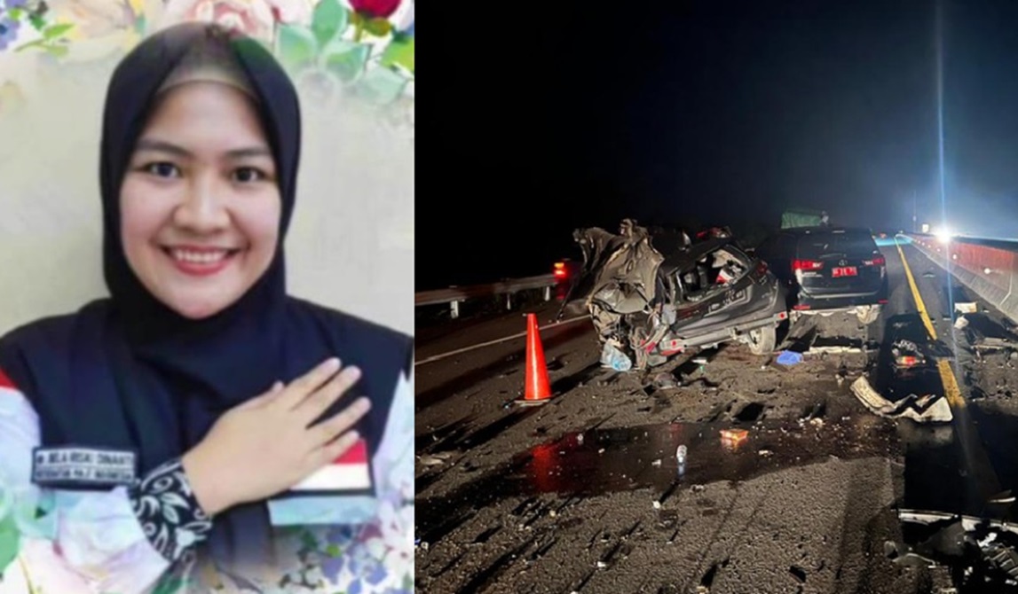  Pulang Tugas dari Tanah Suci, Dokter Bella Tewas Kecelakaan di Tol Indralaya-Prabumulih