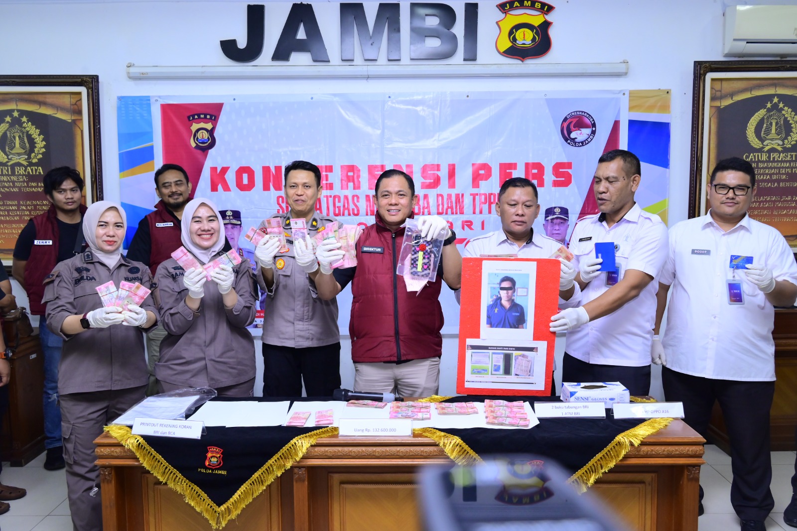 Polisi Bongkar Jaringan Narkotika yang Dikendalikan Agus dari Dalam Lapas Kelas IIA Jambi 