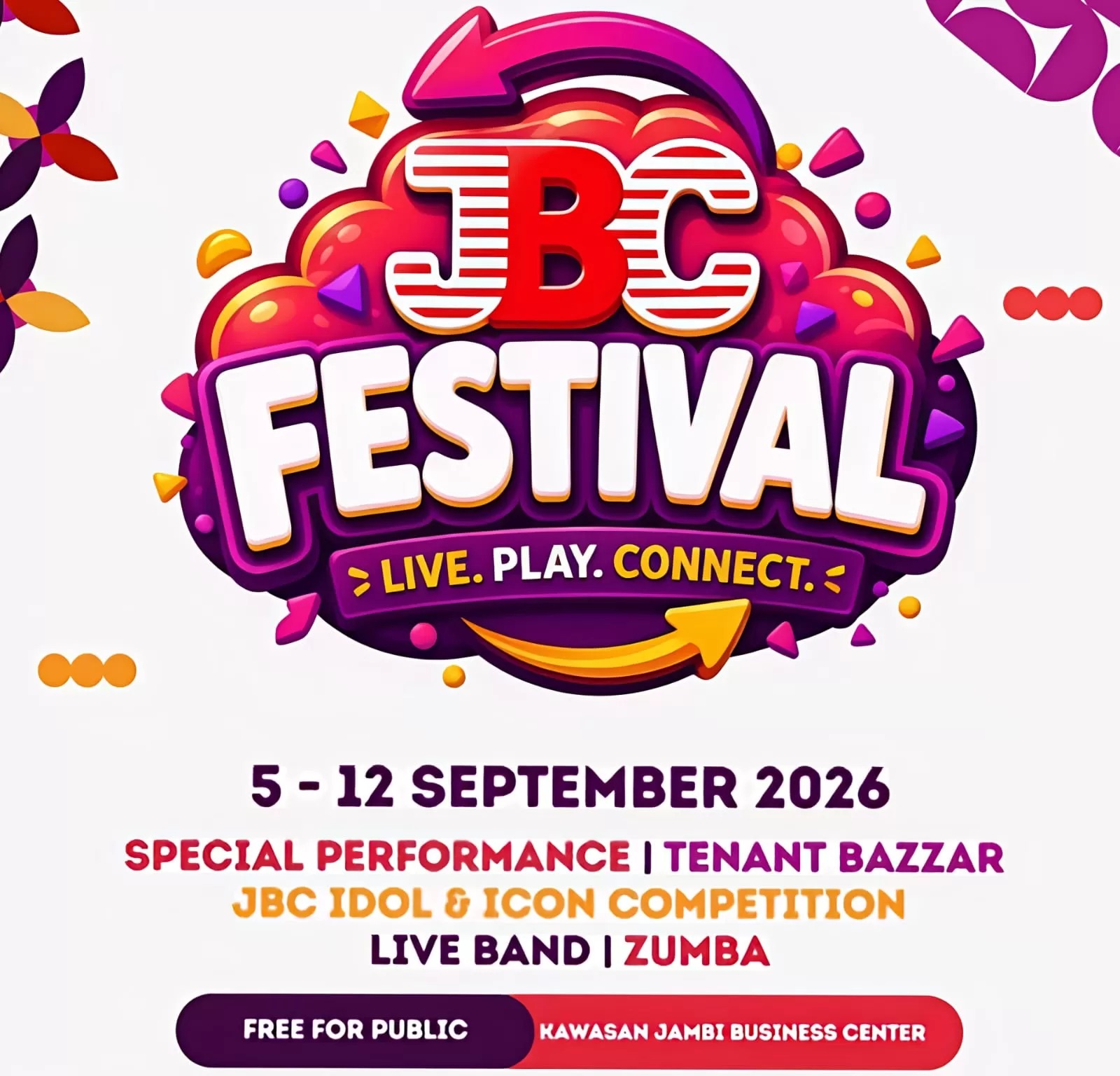 JBC Festival 2026 Siap Digelar, The Overtunes hingga Ratusan UMKM Bakal Ramaikan Anniversary Ke-4