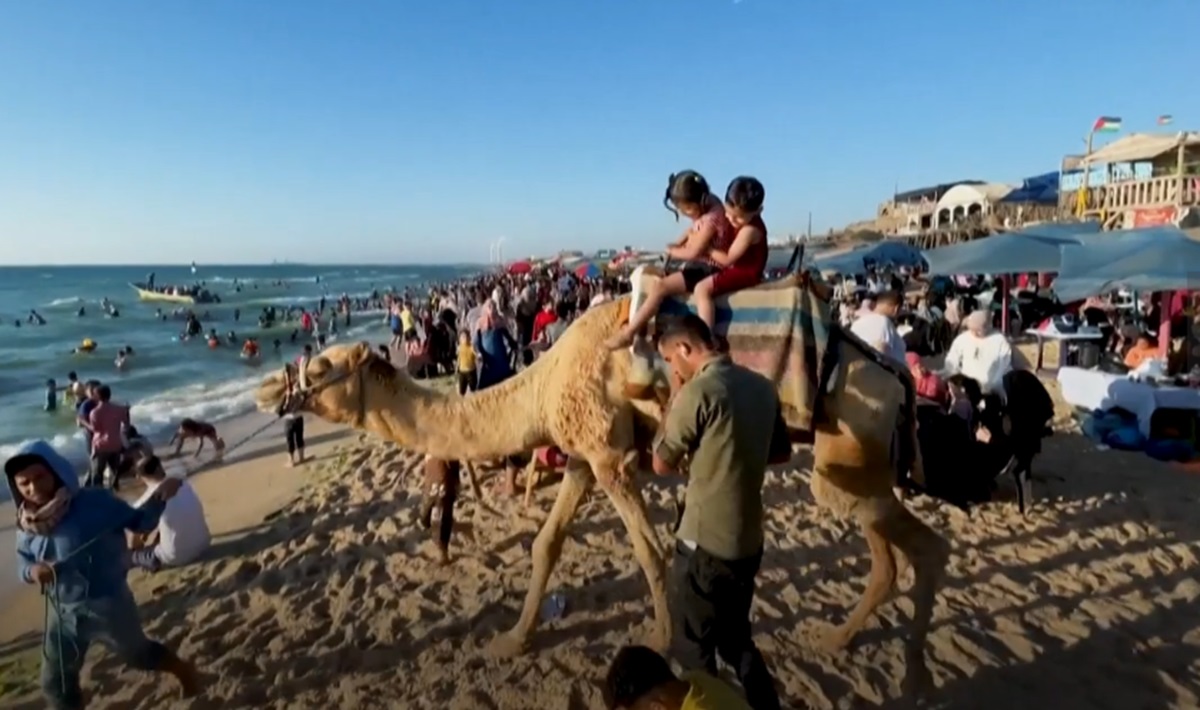 Satu-satunya Wisata Pantai di Gaza Sebelum Hancur Lebur Dibom Israel