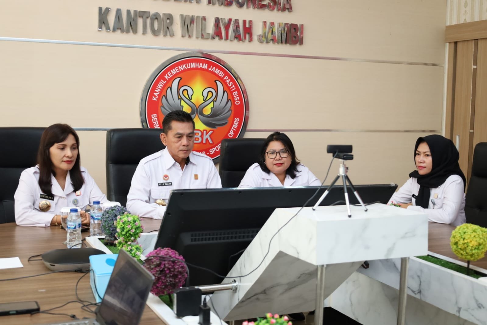 Kanwil Kemenkumham Jambi Ikuti Sosialisasi Survei Penilaian Integritas (SPI) KPK Periode Tahun 2024