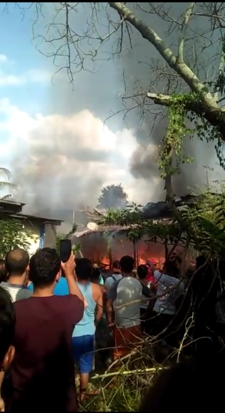 Empat Rumah di Daerah Jambi Timur Hangus Terbakar