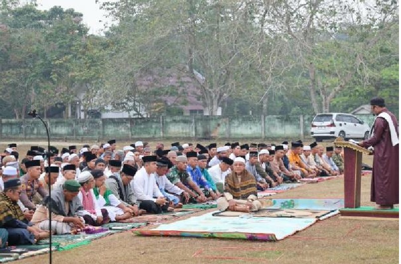 Dampak Kemarau Makin Parah, Warga Muko-Muko Bathin VII Memohon Minta Hujan