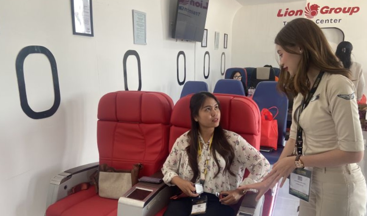 70 Pesawat Lion Air Group Gunakan Jok Kulit Buatan UKM Garut