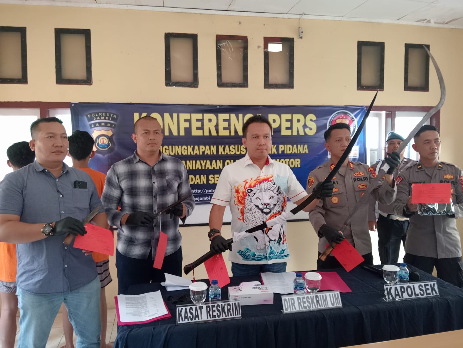 4 Orang Berandalan Bermotor yang Akibatkan Sulthon Koma Diamankan, Pelaku Utama DPO