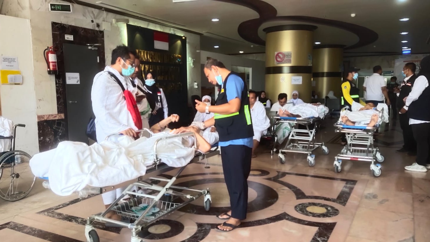 238 Jemaah Haji Indonesia yang Sakit Disafariwukufkan dari KKHI