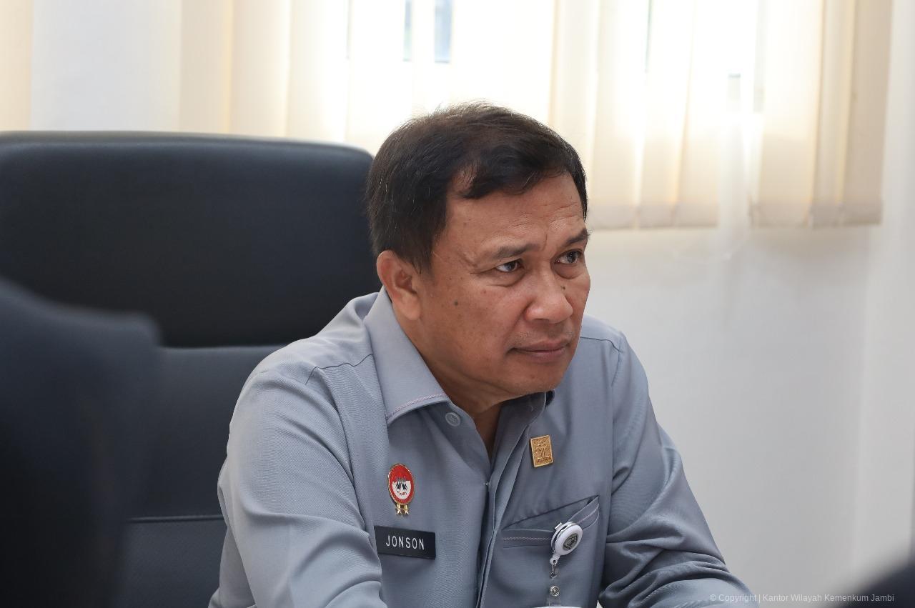 Transformasi Digital Kemenkum, Kanwil Kemenkum Jambi Ikut Uji Coba Pemutakhiran Data Perancang Secara Online