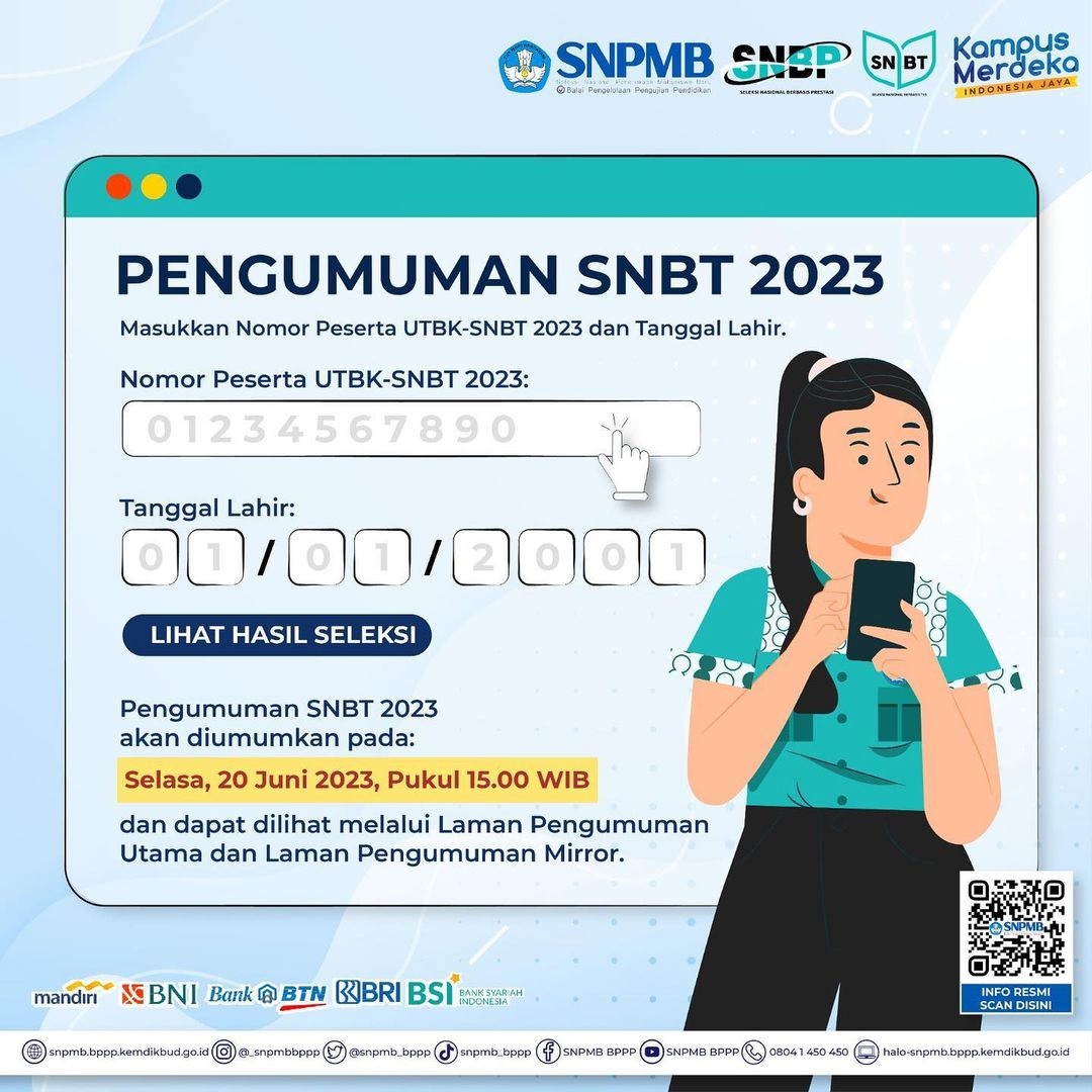 JANGAN KELEWATAN! Cek Pengumuman SNBT-UTBK 2023, Berikut 37 Link Lengkap Pengumumannya