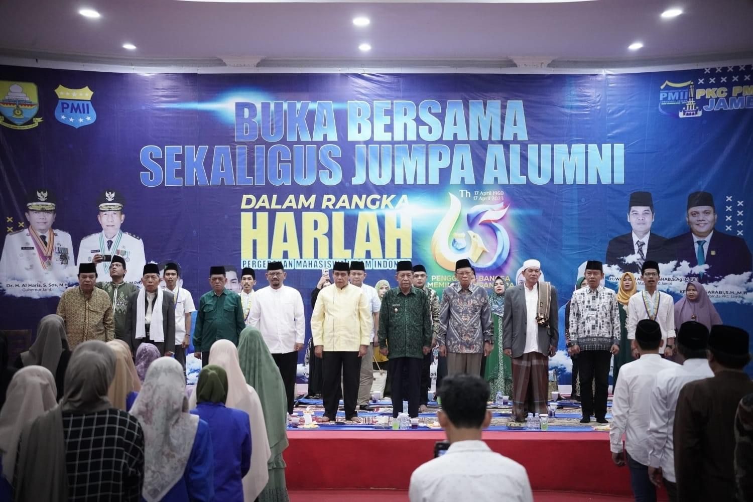 Anggota DPRD Kemas Al Farabi Hadiri Harlah PMII