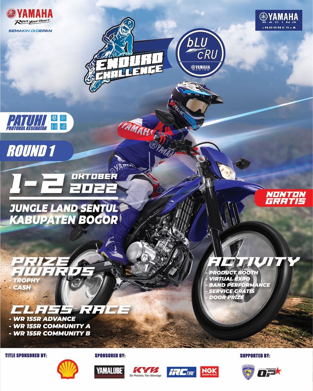 SHELL bLU cRU Yamaha Enduro Challenge 