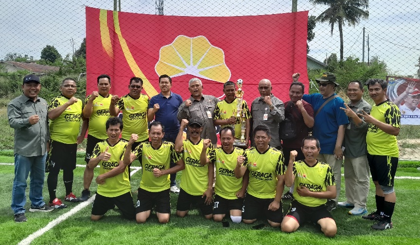 SKK Migas PetroChina Raih Juara II Mini Soccer Piala Gubernur Jambi U50+, Juga Jaga Karyawan Tetap Sehat