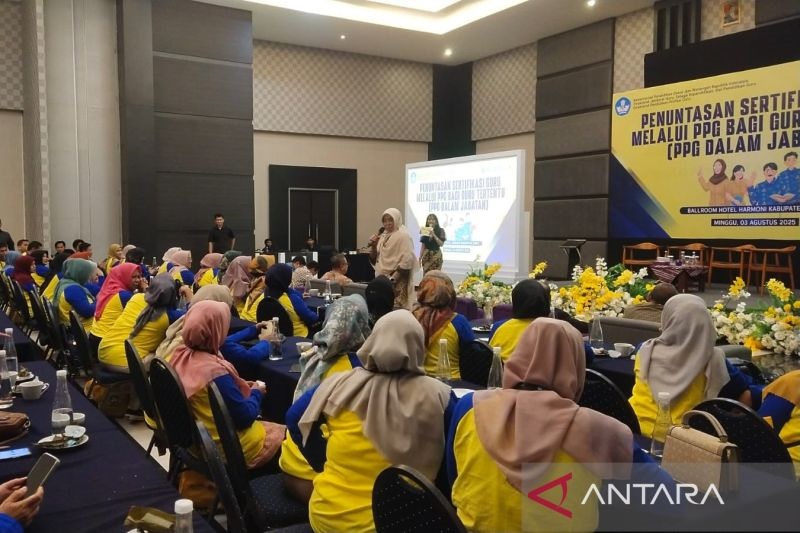 Tahun 2025, 800 Ribu Guru Harus Tuntas Mengikuti Program PPG