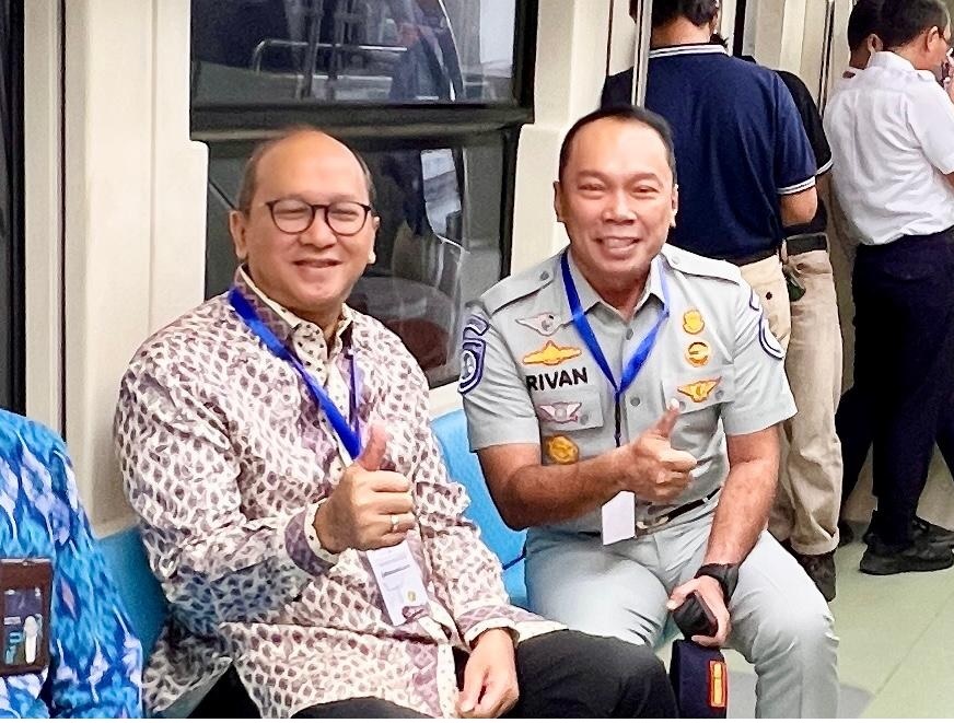 Wamen BUMN dan Dirut Jasa Raharja: LRT Moda Transportasi yang Praktis Bagi Masyarakat