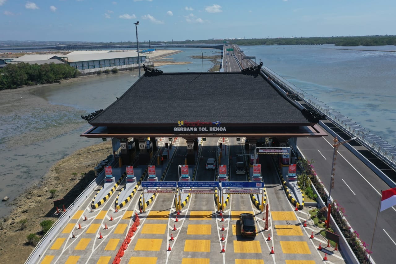 Juni 2023, Sistem Transaksi Tol Nirsentuh Mulai Diuji Coba di Tol Bali Mandara