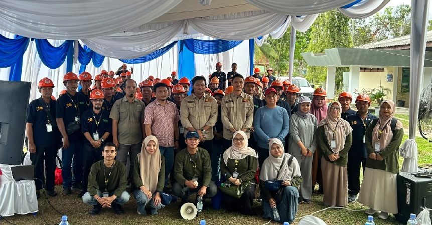 PTPN IV Regional 4 Kebun Bunut Dukung Pengembangan SDM Perkebunan Kelapa Sawit Melalui Kunjungan Lapangan