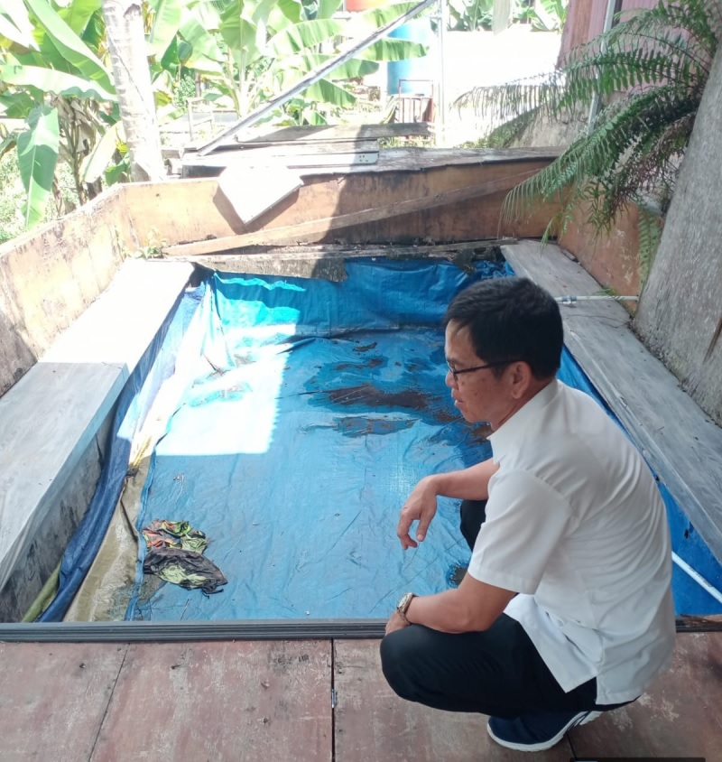 PTPN IV Regional 4 Jambi-Sumbar Bangun Kolam Ikan Air Tawar Petani